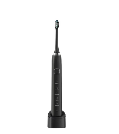 Rechargeable Sonic Toothbrushwith 5 Cleaning Modes, TravelCase and Charging Base