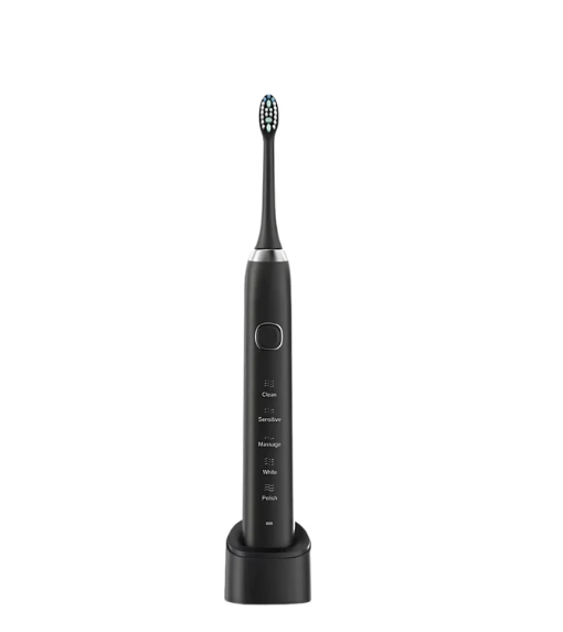Rechargeable Sonic Toothbrushwith 5 Cleaning Modes, TravelCase and Charging Base