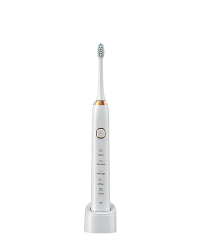 Rechargeable Sonic Toothbrushwith 5 Cleaning Modes, TravelCase and Charging Base