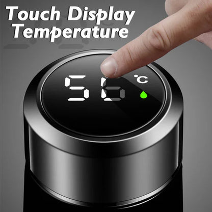 Smart Thermos Cup with Temperature Display 304 Stainless Steel Insulated Water Cup Business Gift Smart Temperature Bottles Water