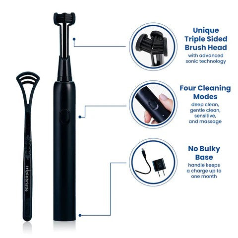 3-sided Sonic Electric Toothbrush