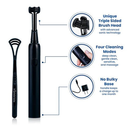 3-sided Sonic Electric Toothbrush