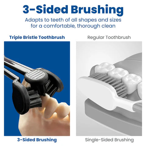 3-sided Sonic Electric Toothbrush
