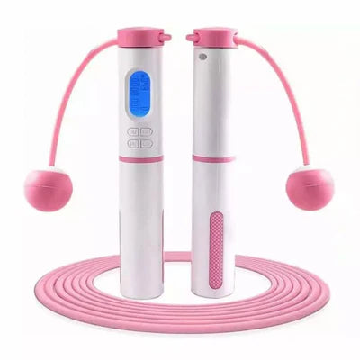 Cordless Weighted Jump Rope Digital Smart Skipping Jump Ropes with Counter